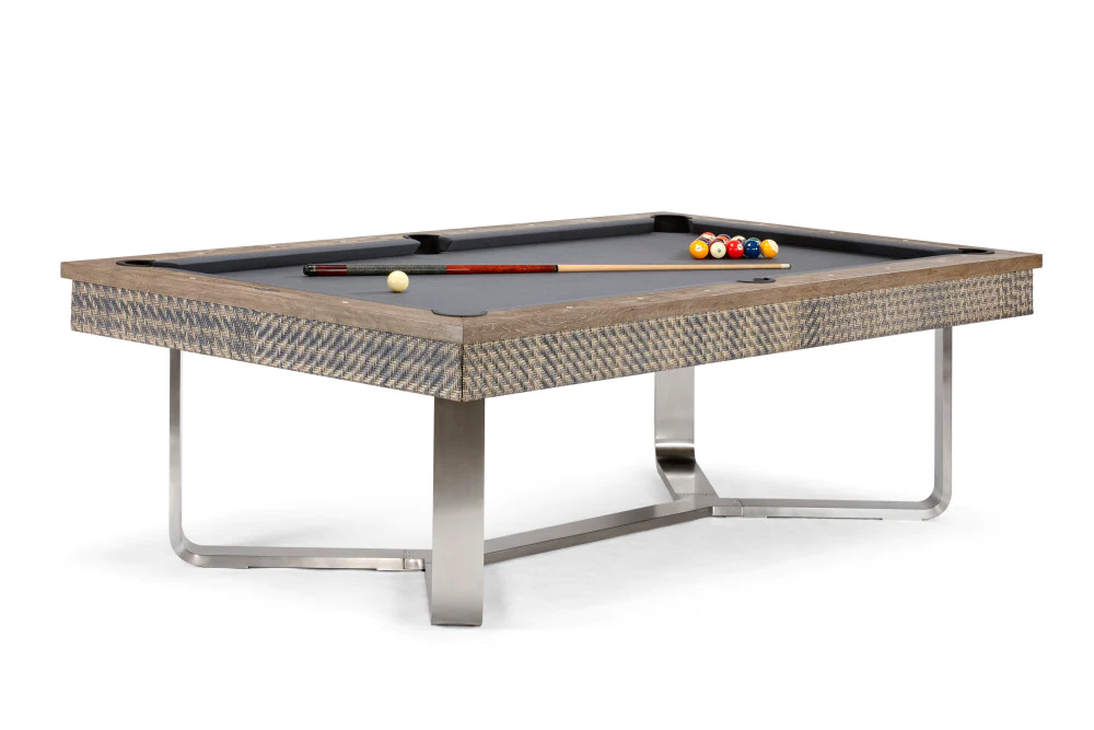 The Bali Brunswick Pool table in weather grey