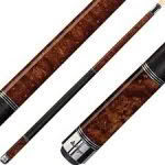 Cue - Players - Nutmeg Birdseye With Black Linen Wrap