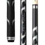 Cue – Lucasi - Hybrid Rival - Black & Metallic Silver Matte Finish With Grip