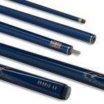 Cue - Aramid Graphite Cue 4.0 - Blue & Rose Gold 10mm tip