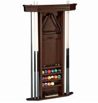 Cue Rack - BW Heritage Wall Rack - Espresso