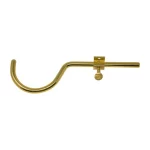 Rest Hook Side Mounted (each) - Brass