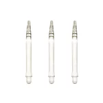 Dart Accessories - Harrows - Nylon Shaft - Medium White/Chrome