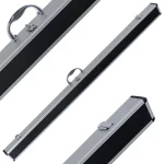 Cue Case - Aluminium with black 3/4 case