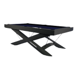 X-MEN Outdoor Pool Table (Black)