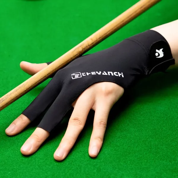 Glove -  Billiards Left Hand Cue Glove - Black