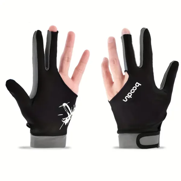 Glove - 3 Finger - Ambidextrous - Grey - Large