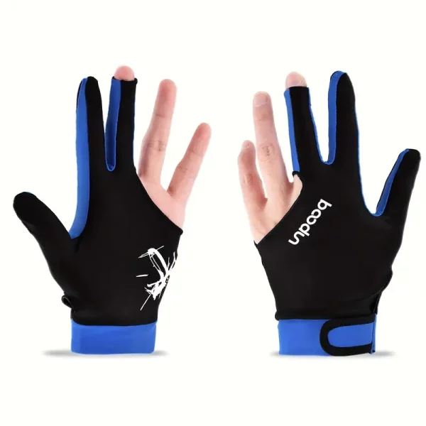 Glove - 3 Finger - Ambidextrous - Blue - Large