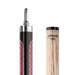 Cue  - Hybrid - 3pce - Case/Pool & Break Cue - Red