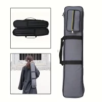 Cue Case - Premium Grey Cloth - Universal Storage Bag - Image 3