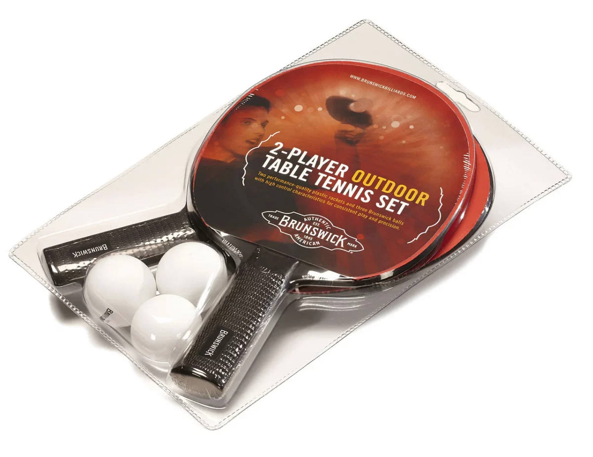 Table Tennis - BW Accessory Pack (2 Paddle, 3 Ball) - Image 1