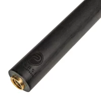 Cue - Lucasi - Pinnacle Black/Imitation Bone Cue With Carbon Fiber Shaft - Image 5