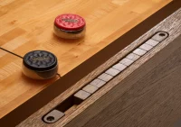 Shuffleboard - BW Botanic 12' - Rustic Dark Brown - Image 3