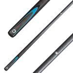 Cue - 57" Composite - 2 piece  Cue (Silver/Light Blue)