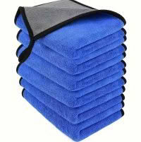 Cloth - Small Microfiber Cloth - Blue&Grey - Image 3