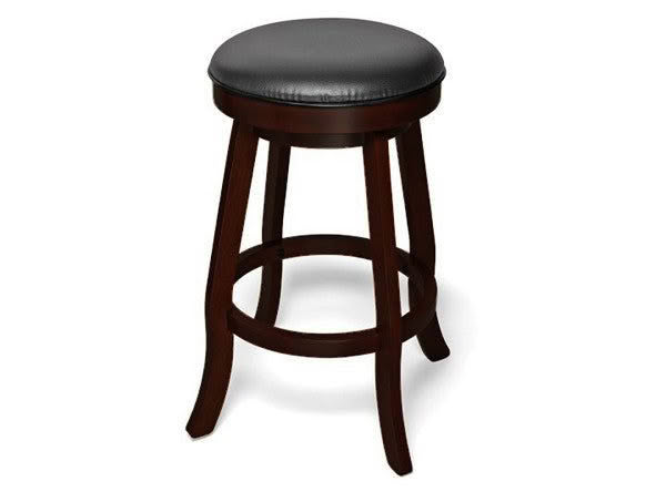 Furniture - BW Traditional Bar Stool (Backless) - Espresso