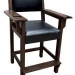 Furniture - BW Traditional Players Chair- Espresso