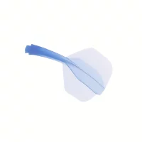 Dart set - 3pce Integrated dart shaft with flight - WHITE - Image 2