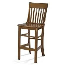 Furniture - BW Heritage Slat Back Bar Stool - Chestnut