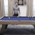 Table - ES - 7' Brookdale Pool Table - Non Slate