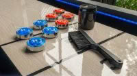 Shuffleboard - ES Atomic 9' - Black & Blue - Image 3