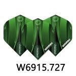Dart Flights - Winmau - Prism - Green & Black
