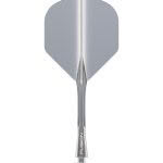 Winmau Fusion Flight & Shaft Transparent Dark Grey medium