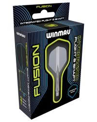 Winmau Fusion Flight & Shaft Transparent Dark Grey medium - Image 3