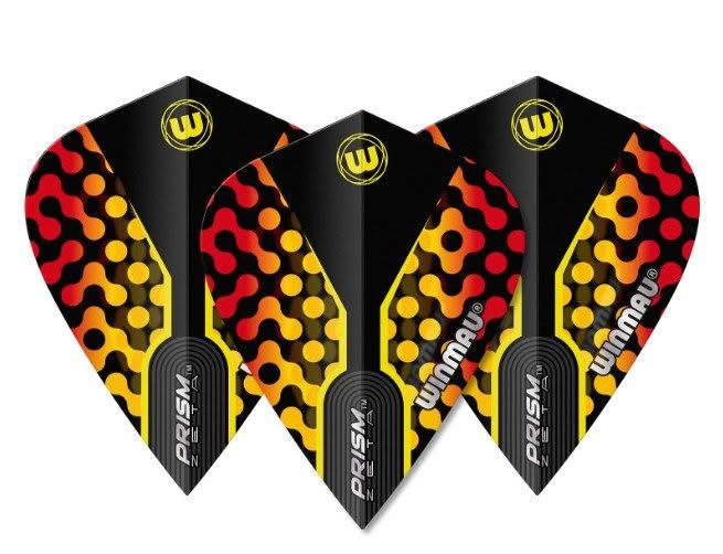 Screenshot-2026-08-08-120626.jpg Dart Flights - Winmau - Prism - Zeta - Yellow/Orange Dots - Image 1