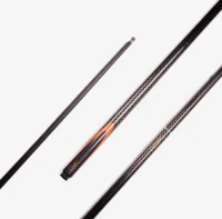Cue - Grafex Triple X - 2 piece - Black & Orange - Adjust Weight 9mm - Image 2