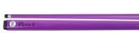 Cue - Fluro Composite 2pce Cue - Purple-57"- 10mm tip - Image 3